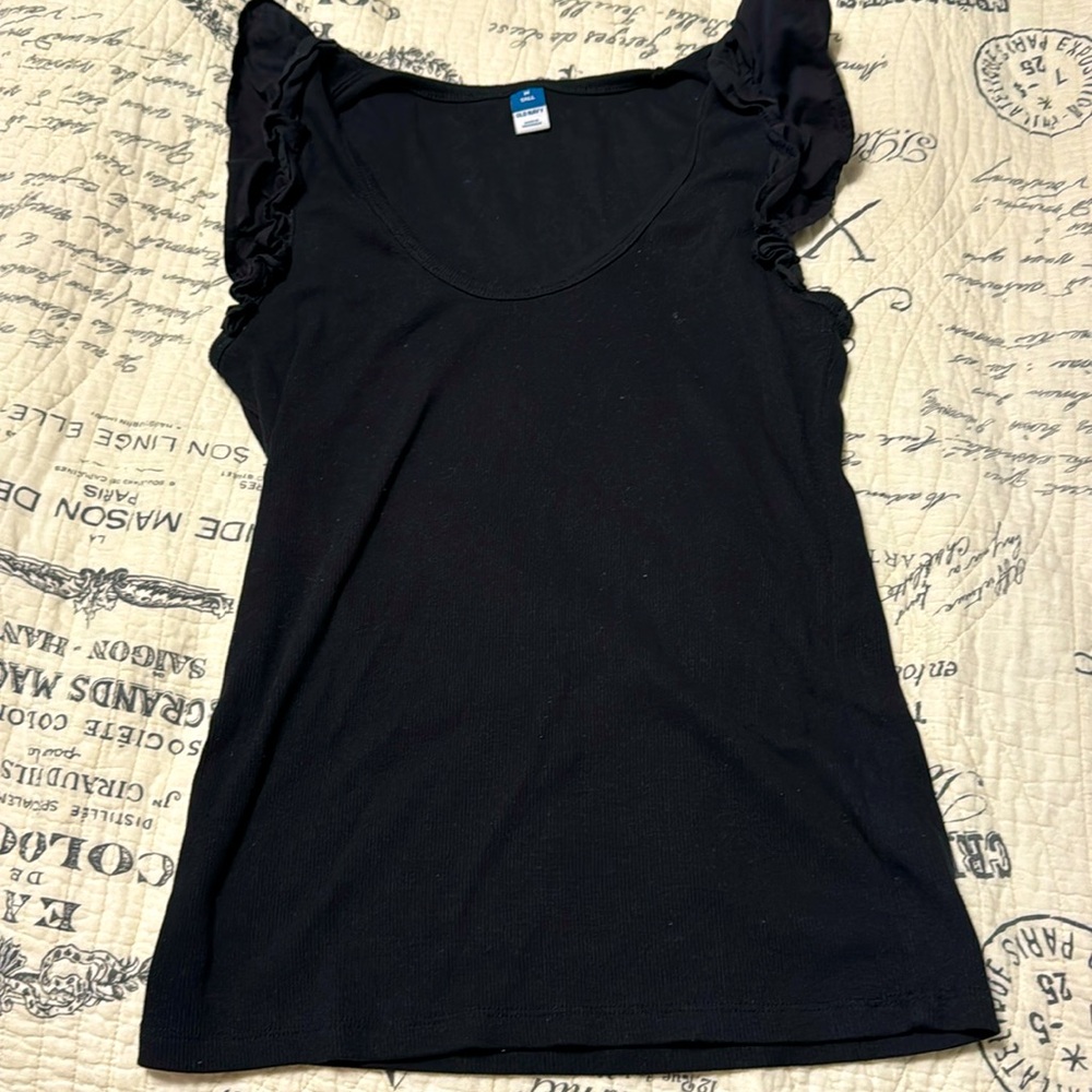 Old Navy ruffle sleeve tank top